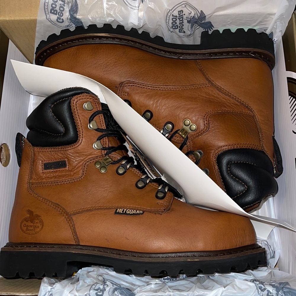NWT Georgia Brand Hammer (G8315) Work Boots!
